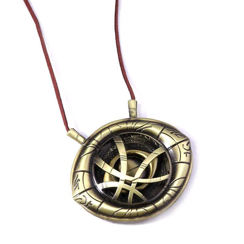 漫威奇异博士项链不可发光时间原石阿戈摩托动漫手表