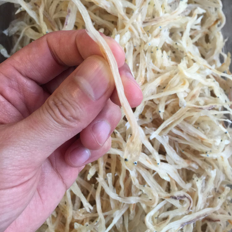 7cm以上天然淡口银鱼白饭鱼干250克漂染无添加鱼干