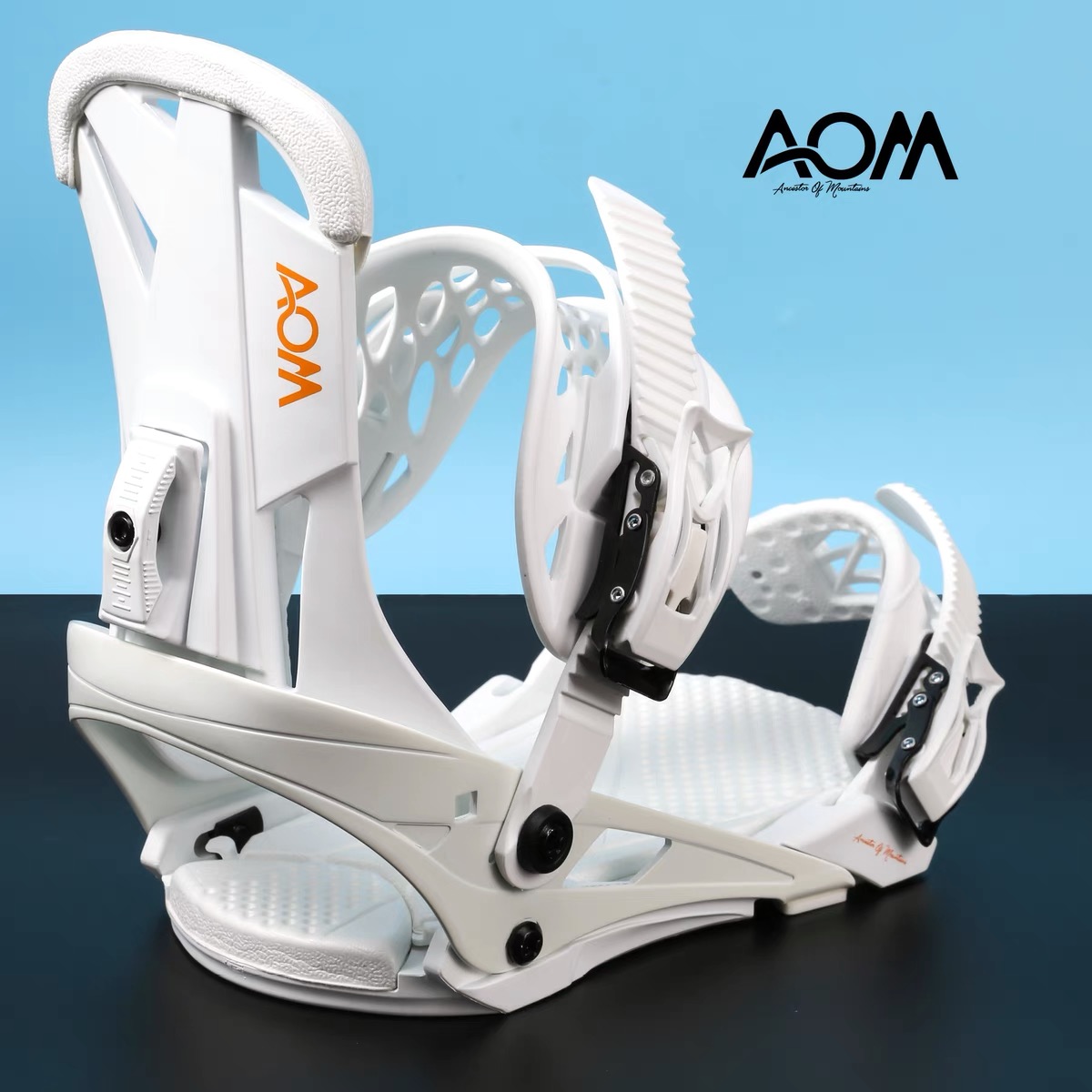 aom单板滑雪铝合金边框加固固定器