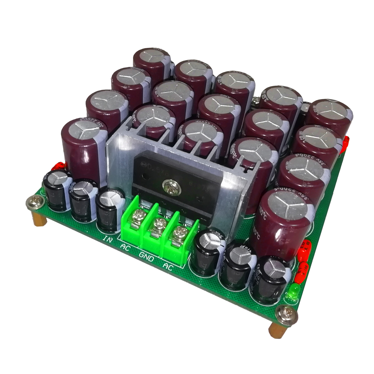 电源滤波整流器前级功放25a大功率电流单双大容量电源滤波器