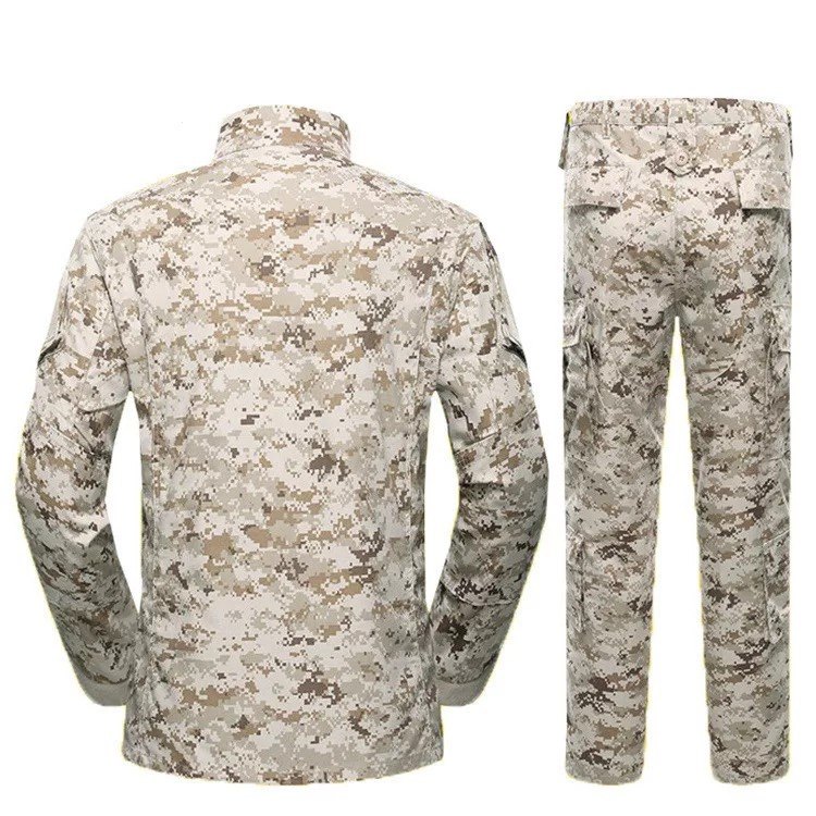 美军acu迷彩服训作工作服套装春秋外套耐磨蟒纹作训外套