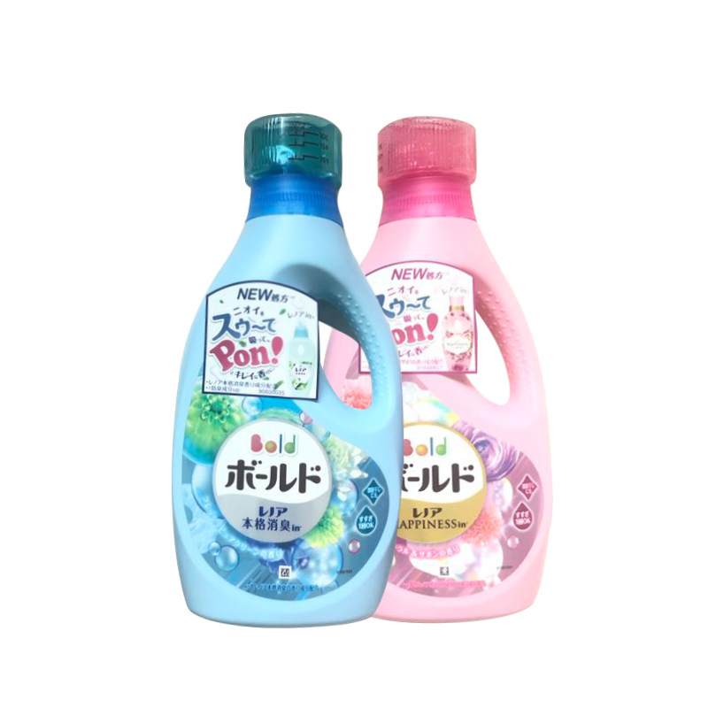 日本宝洁花香子bold中性洗衣液清新花香持久留香家庭家用促销组