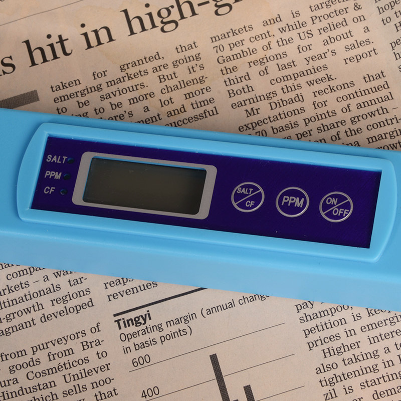 包邮盐测量仪水族箱鱼缸无土栽培营养液盐度测试酸度计