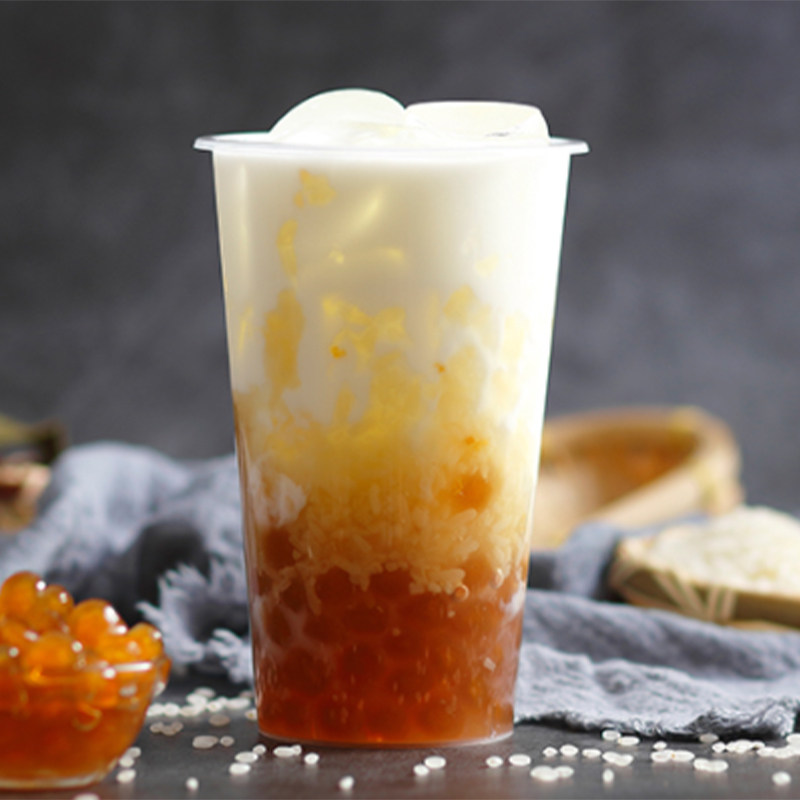 酒酿奶茶博多家园新米桂花饮品专用珍珠奶茶粉