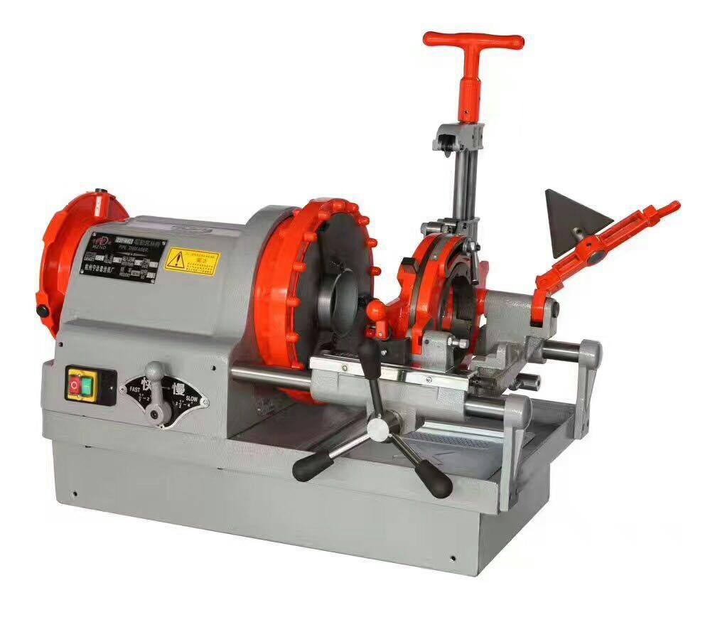 套丝机宁达高速电动切管套丝机新款高效2寸3寸电动套丝机