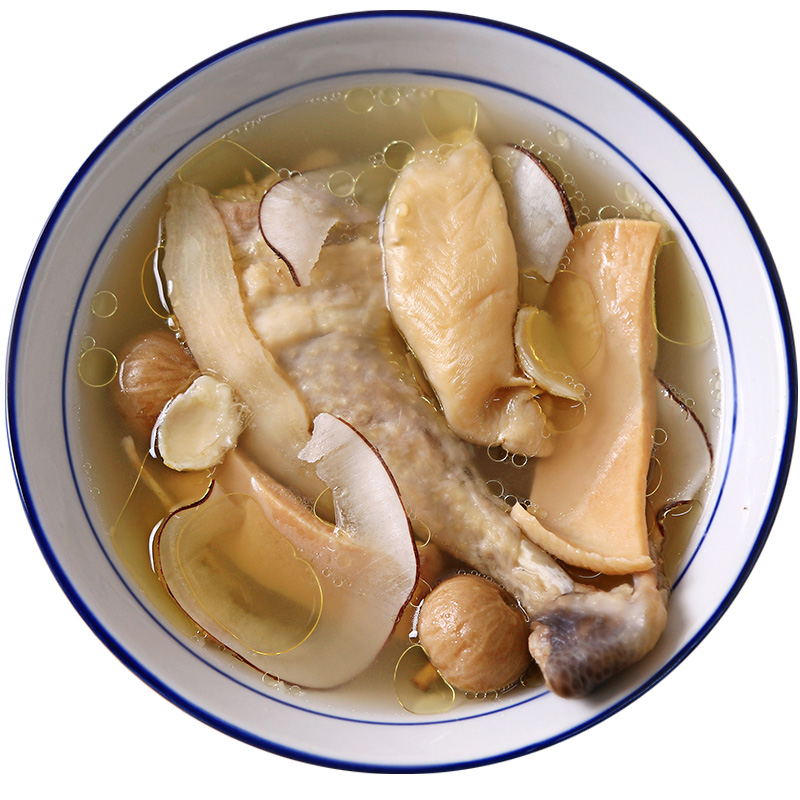花胶海螺肉无花果汤花胶鸡汤料月子餐广东煲汤材料女人炖品靓汤