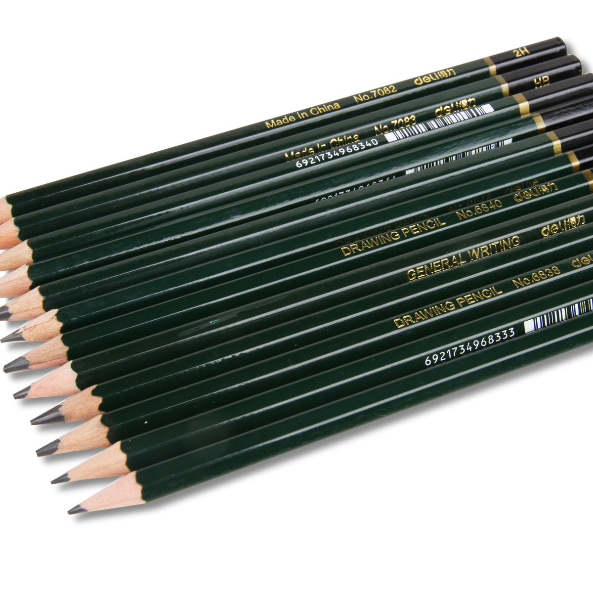 铅笔得力4b素描8b7b6b5bhb3b铅笔