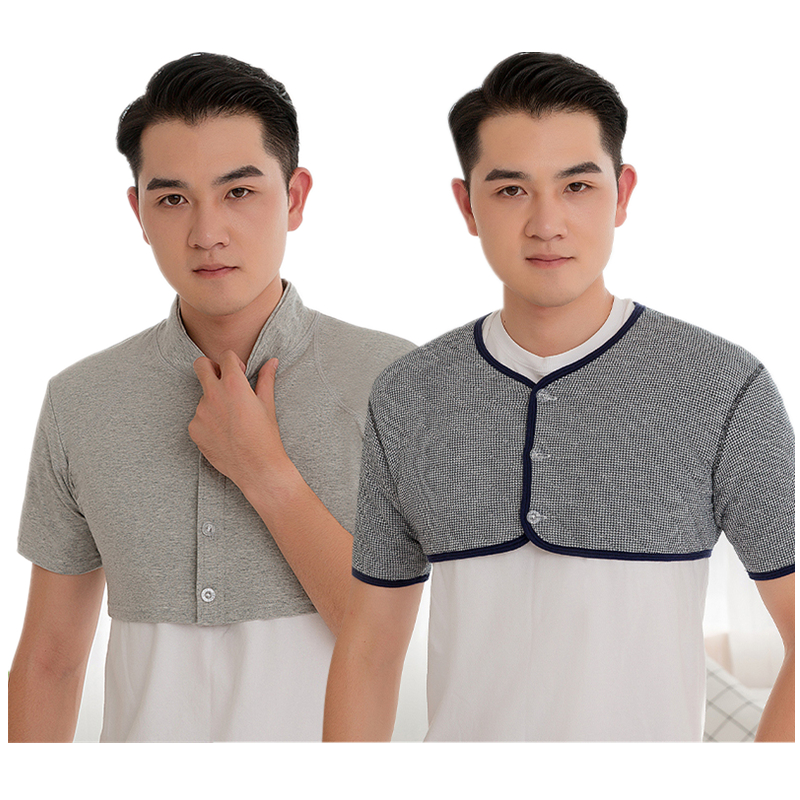 坎肩男士护肩保暖睡觉颈椎肩膀春夏季薄款空调护膝