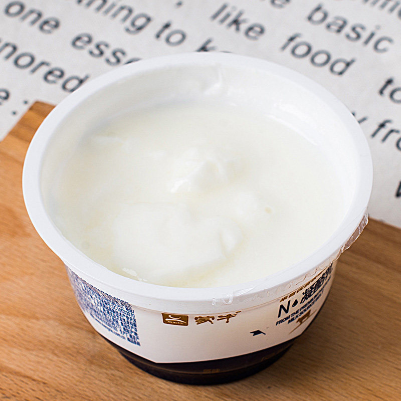 酸奶蒙牛凝酪乳老原味140g12杯低温牛奶西域酸奶