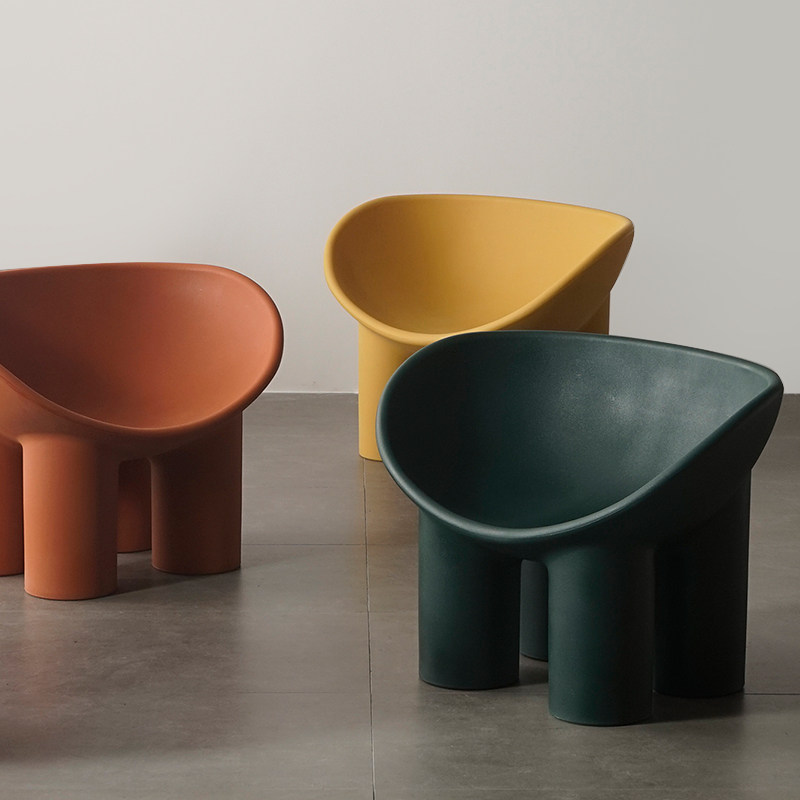 北欧设计师椅子大象凳子网红懒人ins单人沙发矮凳