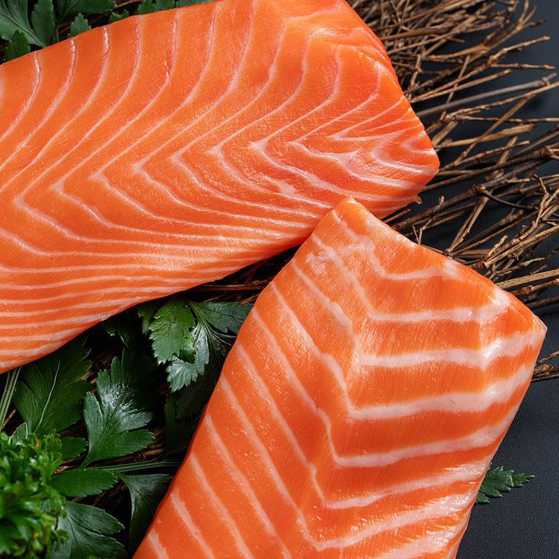 新西兰进口帝王鲑鱼8条一斤整条冰鲜挪威三文三文鱼