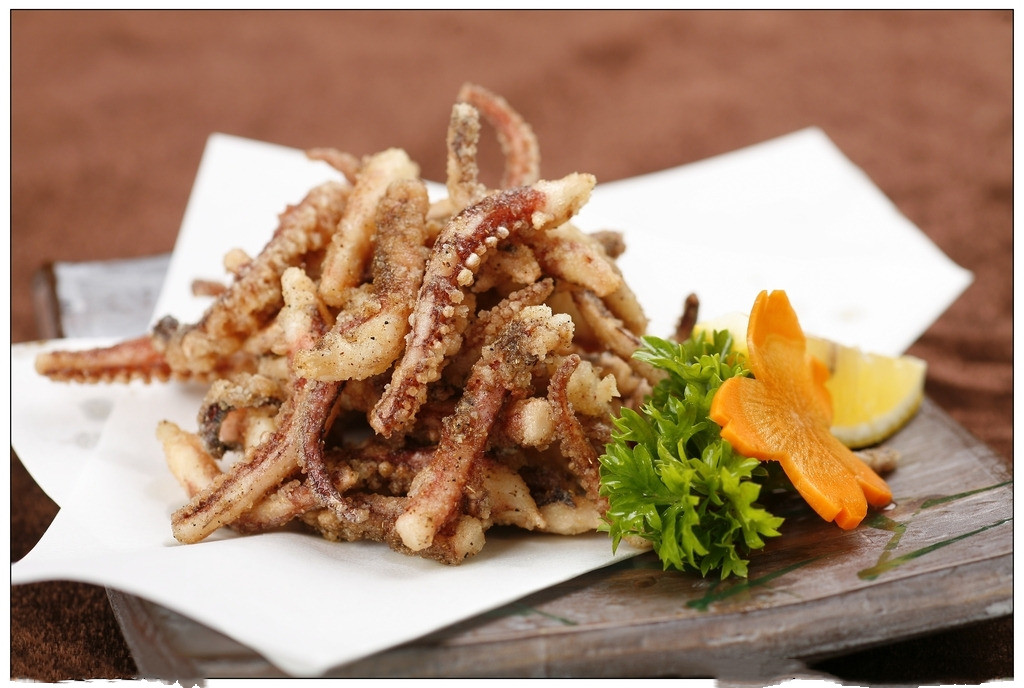 唐扬鱿鱼整箱亚洲渔港冷冻须炸油炸小吃半成品冷冻鱿鱼