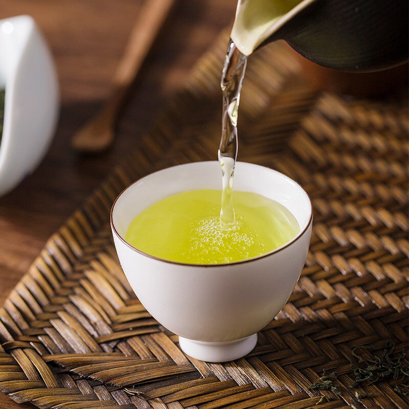 绿茶仙芝竹尖毛200克袋装新茶散装茶叶明前炒青峨眉山茶