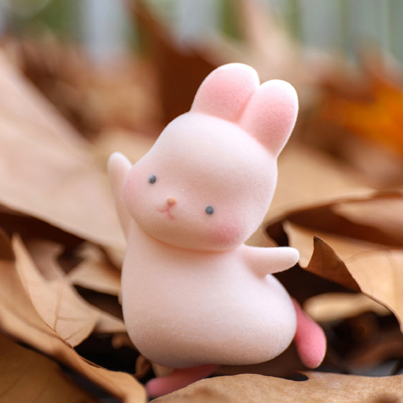 正版lonepine奶酪派momoko摸摸兔盲盒植绒手办公仔可爱送女生礼物