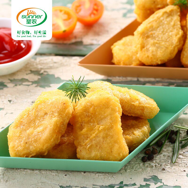 鸡块圣农美乐脆皮原味上校油炸食材商用半成品其它