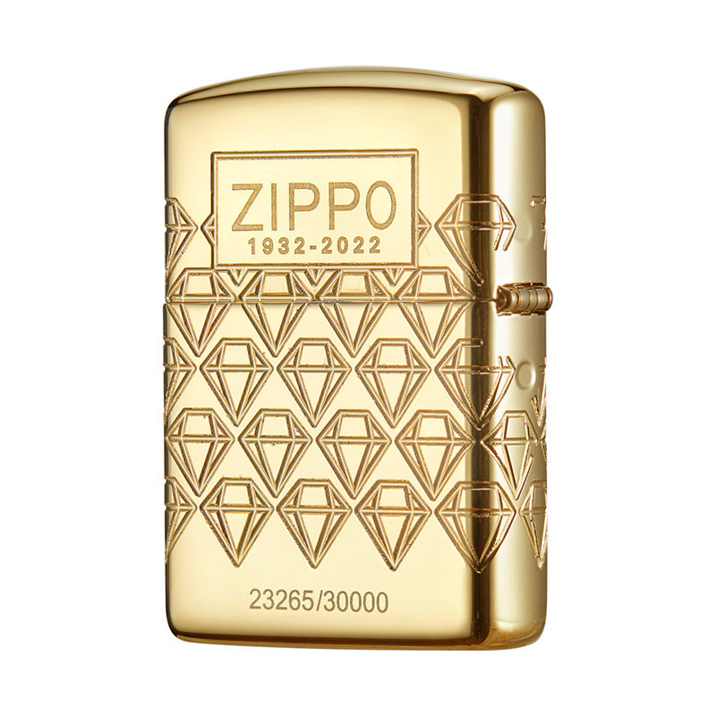 正版zippo90周年荣耀之宝纪念限量编号煤油打火机zippo