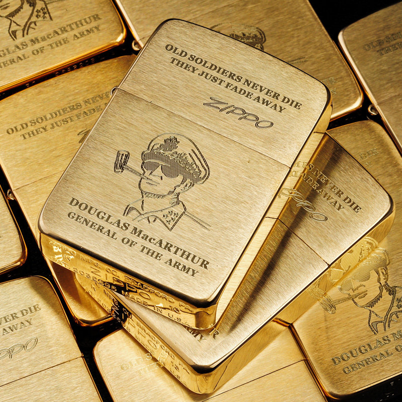 打火机zippo正版芝宝正品收藏版纯铜1941b复刻将军zippo