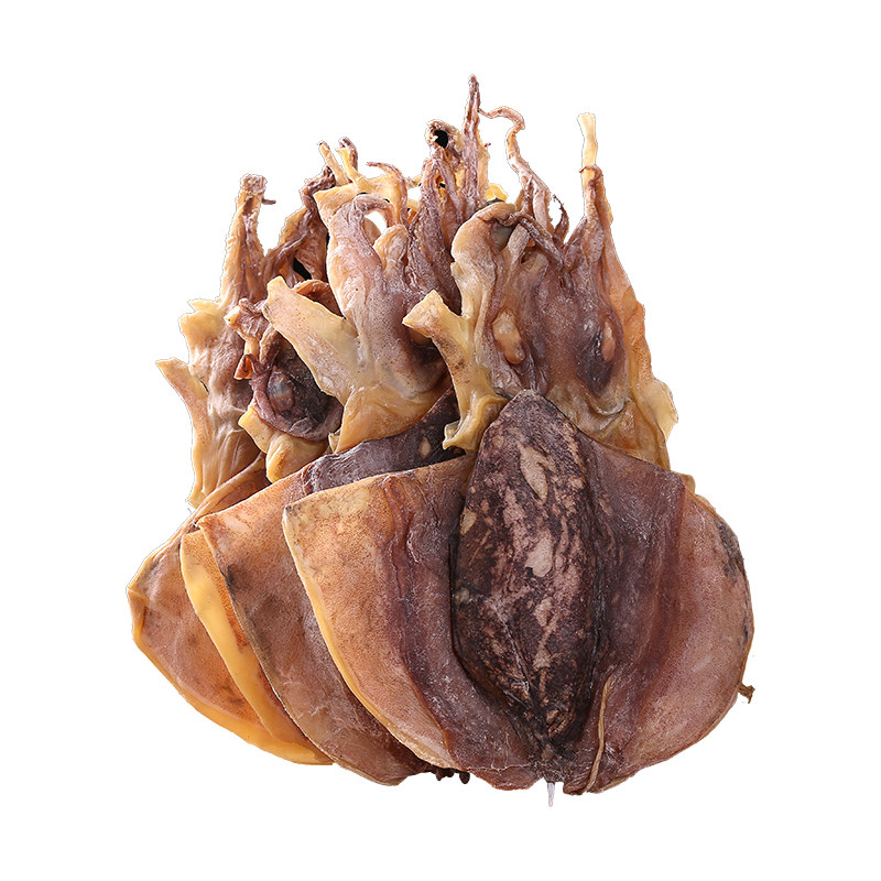 新货无盐半淡干小墨鱼干干货 野生乌贼干海鲜干货250克滋补鱼干