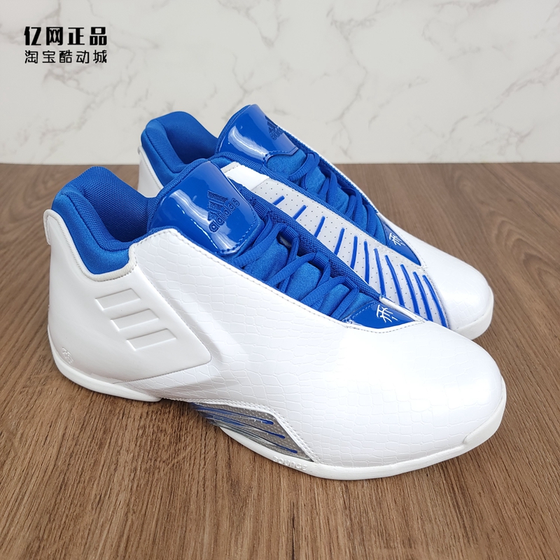 adidas阿迪达斯tmac白蓝麦迪3代复刻实战耐磨篮球篮球鞋