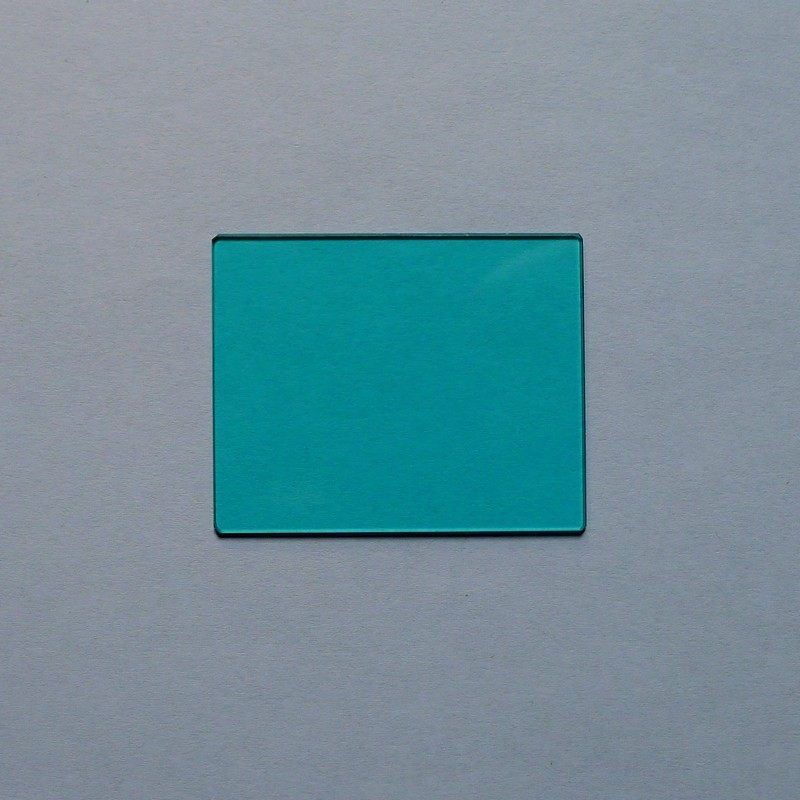 光学玻璃青蓝蓝色滤光光片可见光通过滤镜qb21滤镜