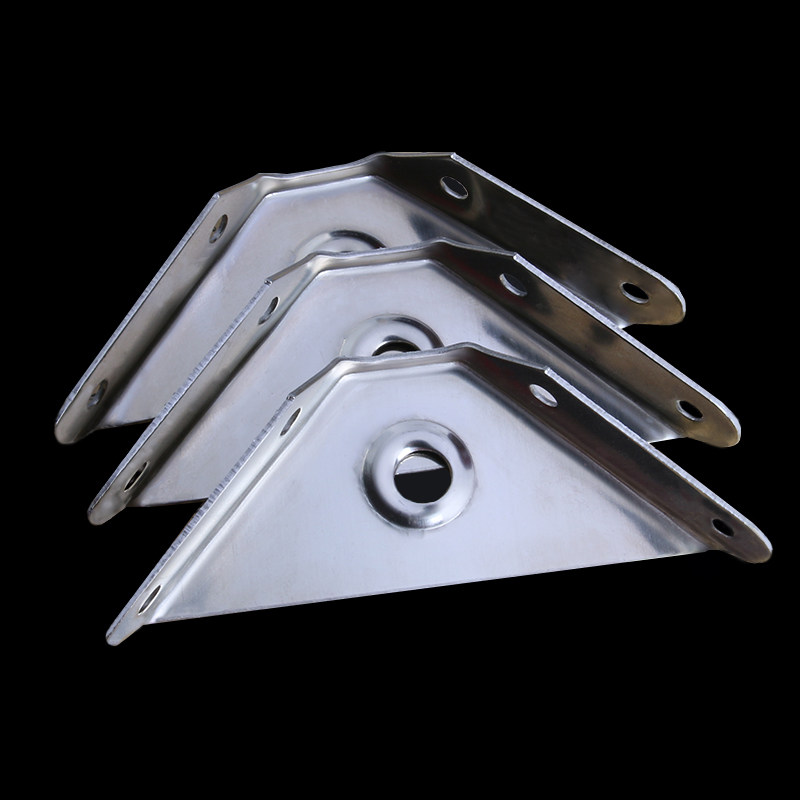 加厚不锈钢角码l型90度直角固定支架配件三角铁吊柜壁柜挂柜吊码