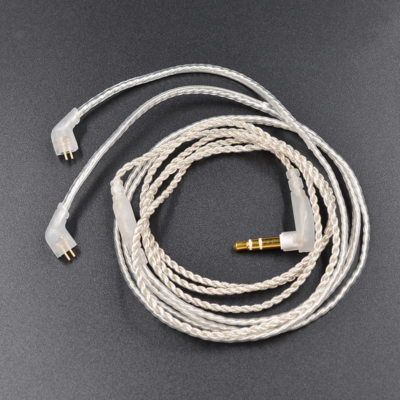 zst/zsn/zs5/zs6/zs3/zsnpro/zs10/zs10pro耳机镀银线线材高档线芯0