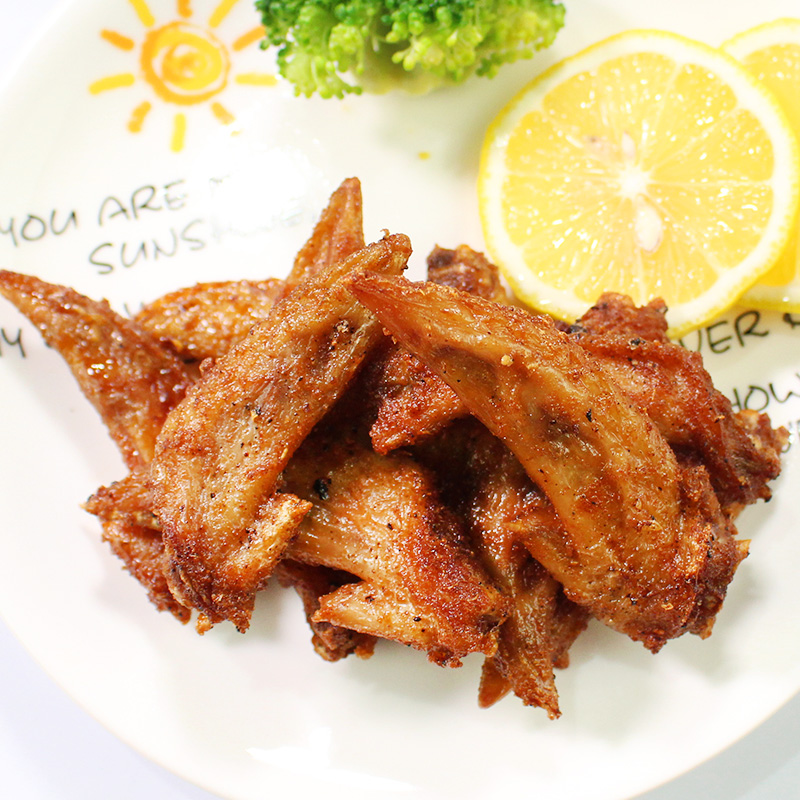 藤椒翅尖整箱1kg10袋鸡翅尖户外烧烤商用鸡翅膀冷冻铁板鸡尖串