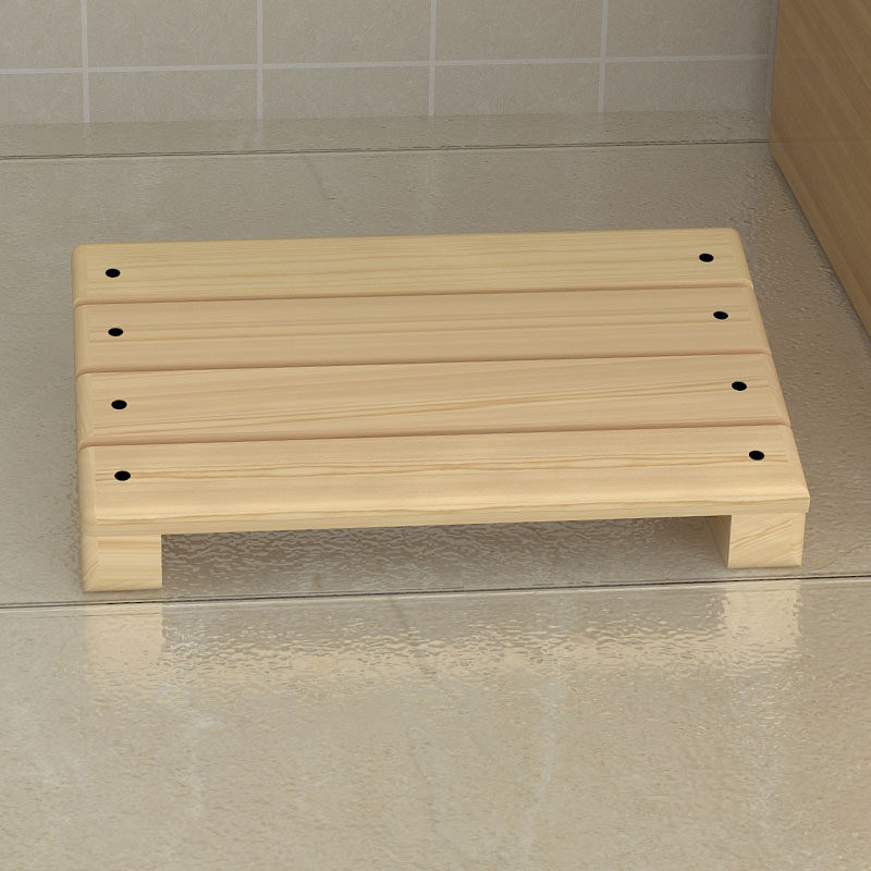 多用途实木床脚踏板垫脚防腐台阶踏板架厨房凳浴室防滑增高垫板木