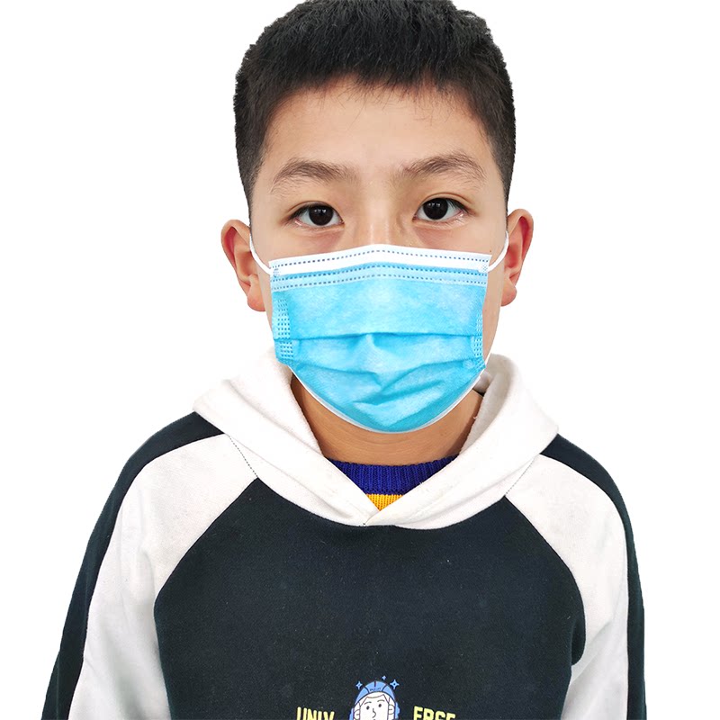 专用口罩小学生防护儿童小孩一次性三层防尘薄款婴童防护口罩