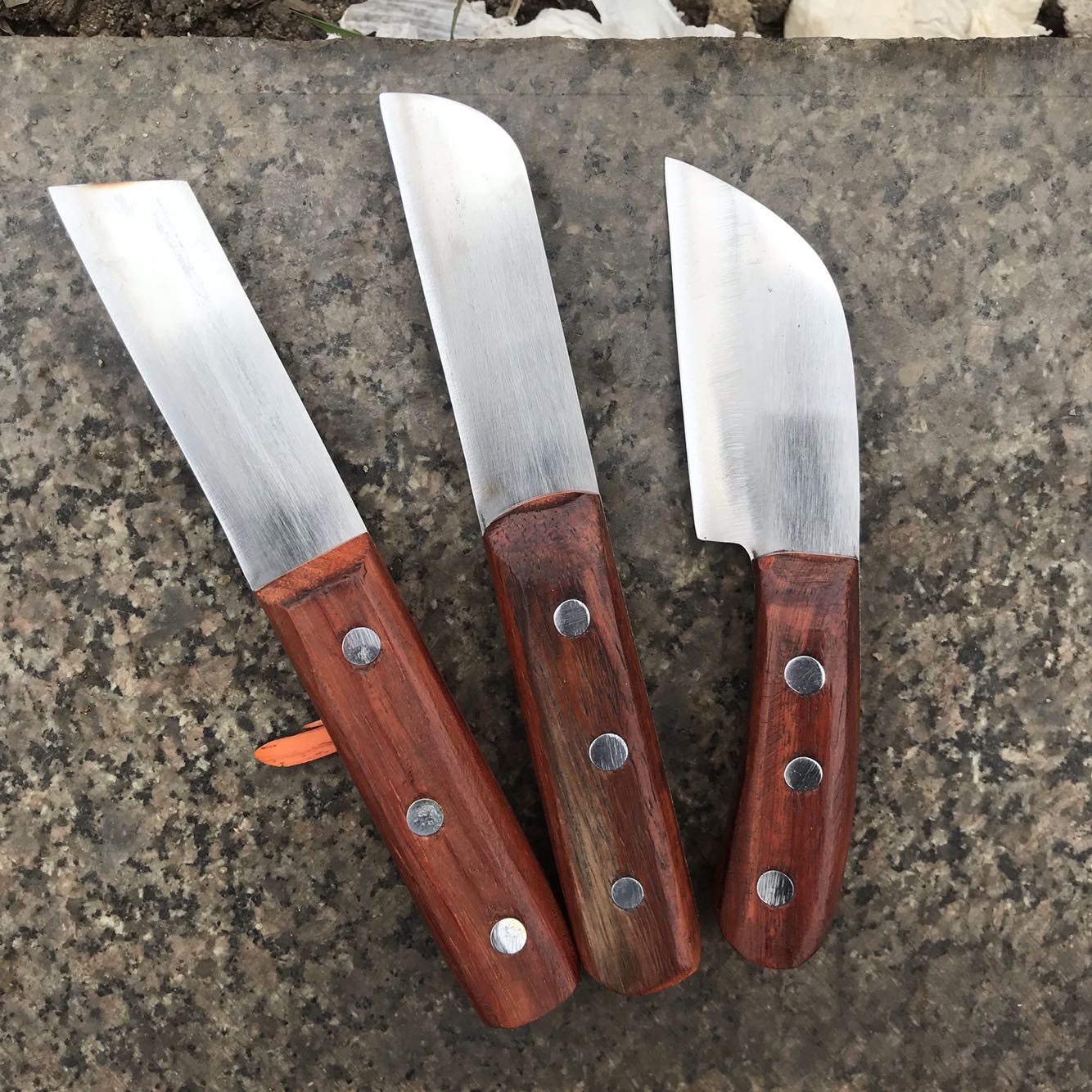 手工制作w18老锋钢锯条嫁接刀接树刀芽接刀杀鱼刀杀鳝鱼刀锋利刀