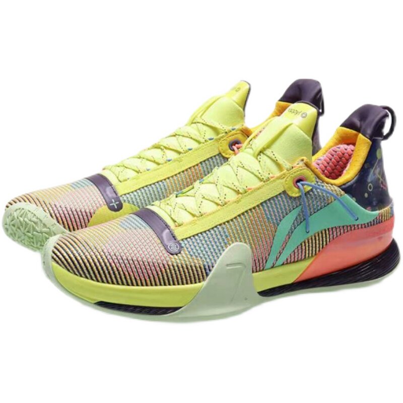 lining李宁闪击7cba圣诞低帮缓震男子实战耐磨篮球鞋