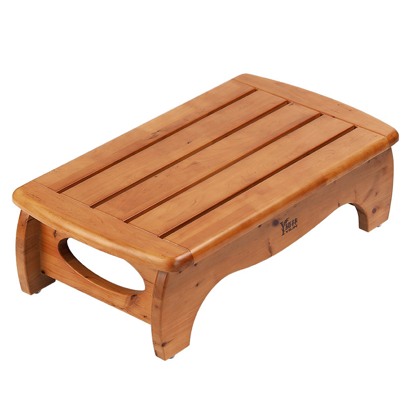 实木脚踏儿童家用脚凳台阶脚踏板踏板浴室垫脚沙发凳