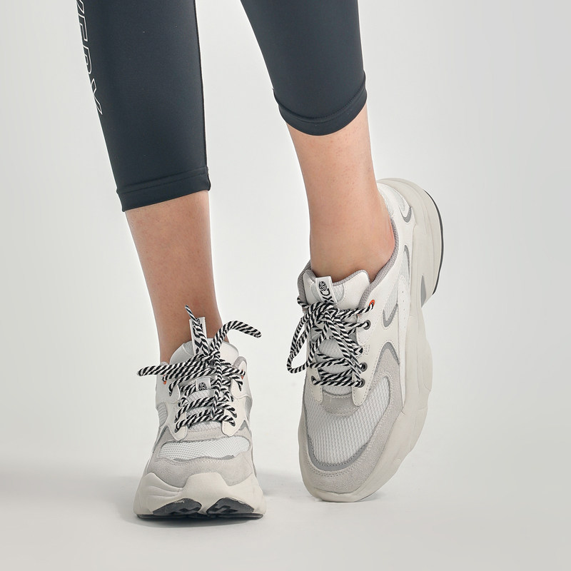 discovery女式女鞋老爹休闲鞋运动休闲运动户外探索频道新品户外休闲