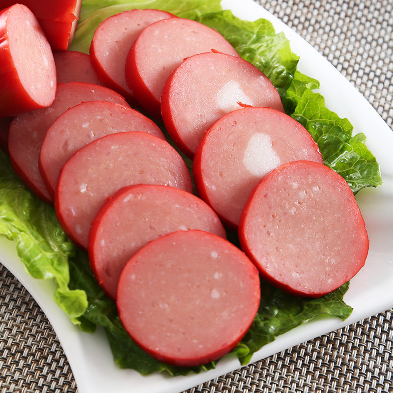 雨润大红红肠280g30根整箱熟食上海风味凉拌包装即食肠类