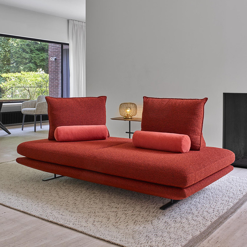 意式设计师布艺沙发prado轻奢靠背 - 淘乐搜