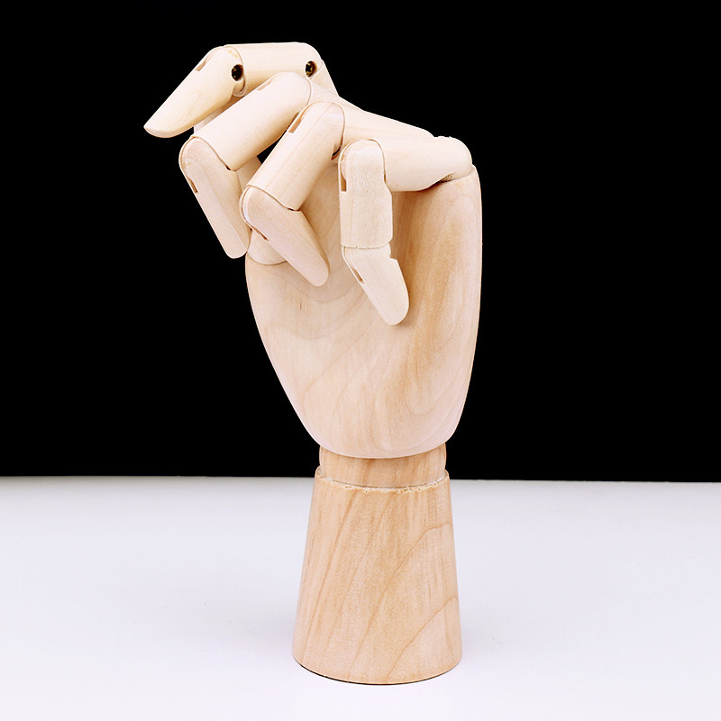 模型美术静态绘画动漫素描木头模特关节手木手模型制作工具