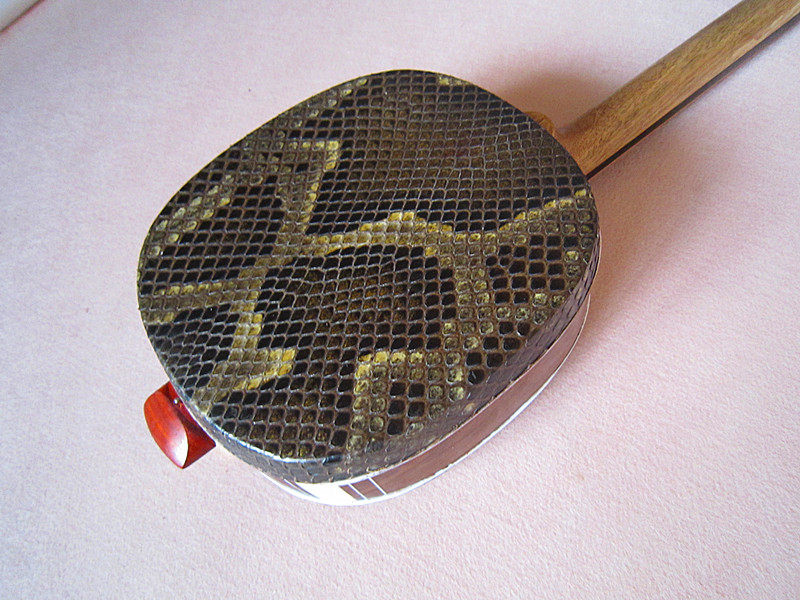 专业系列檀指板红酸枝琴鼓传统大三三弦付全洲三弦