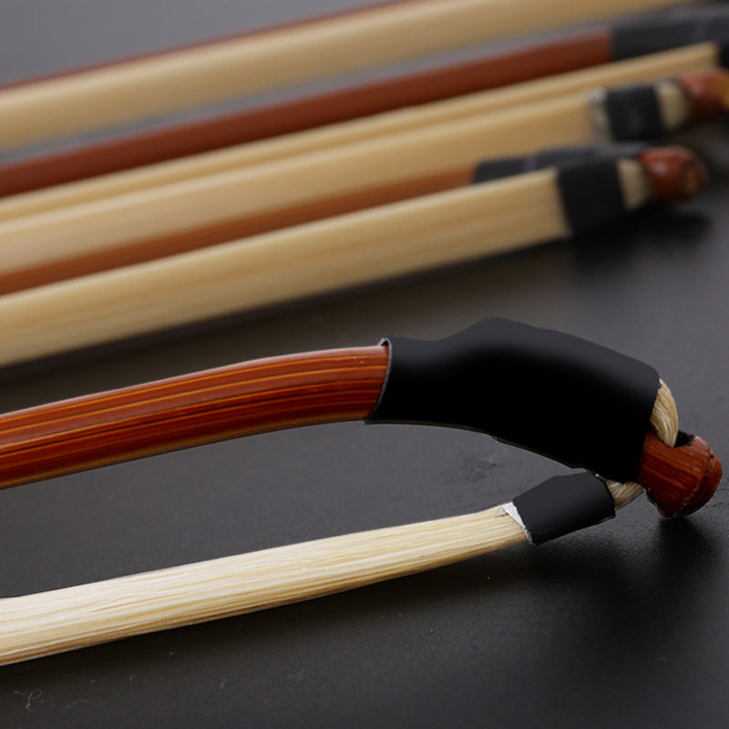 致雅二胡弓 专业演奏级紫檀鱼 白马尾音乐院校考级用二胡琴弓