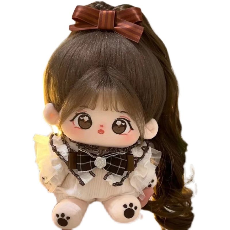 20cm棉花娃娃换装衣服古装公仔棉衣公主套装棉花娃娃