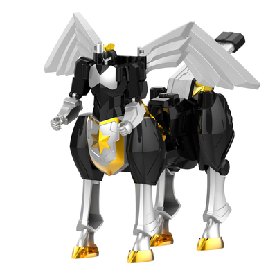 正版三宝神兽金刚3超变星甲玩具合体变形机器人星甲斗神战神天马