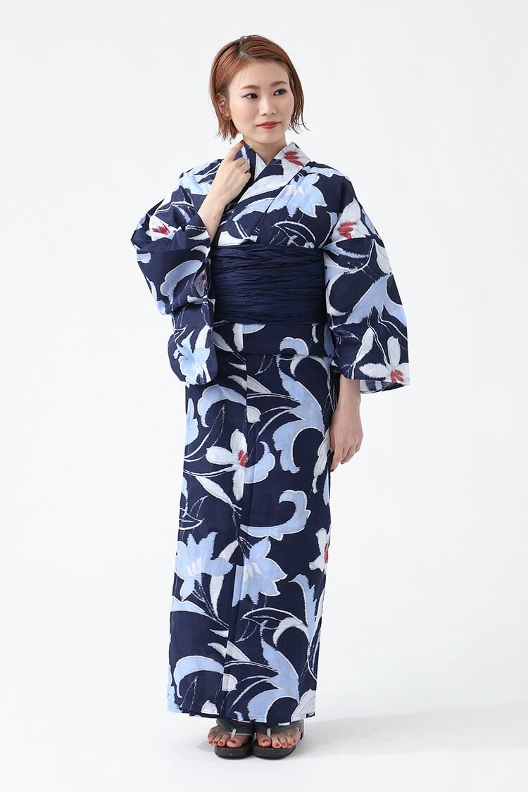 出口日本全棉和服浴衣古典花色民族服装