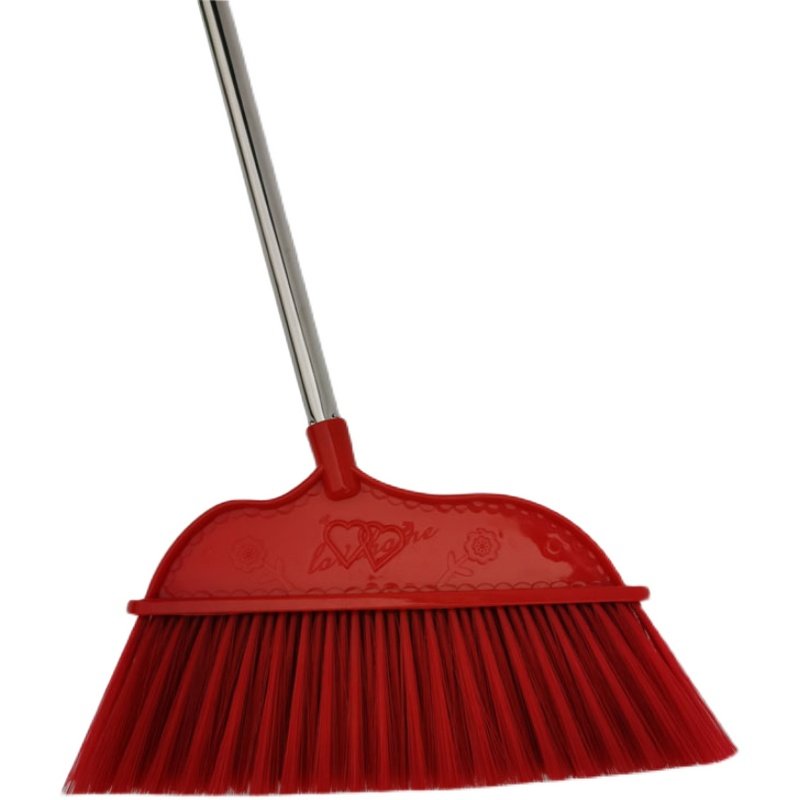 塑料扫把簸箕套装客厅红色笤帚撮斗结婚用品扫把