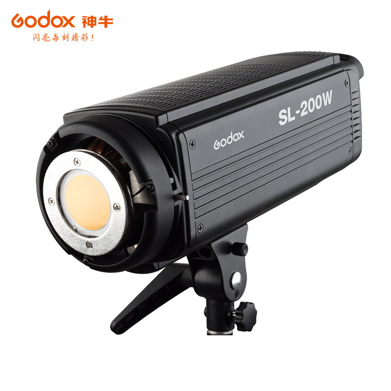 神牛sl200wled常亮太阳灯儿童影楼婚庆录制拍摄影室灯