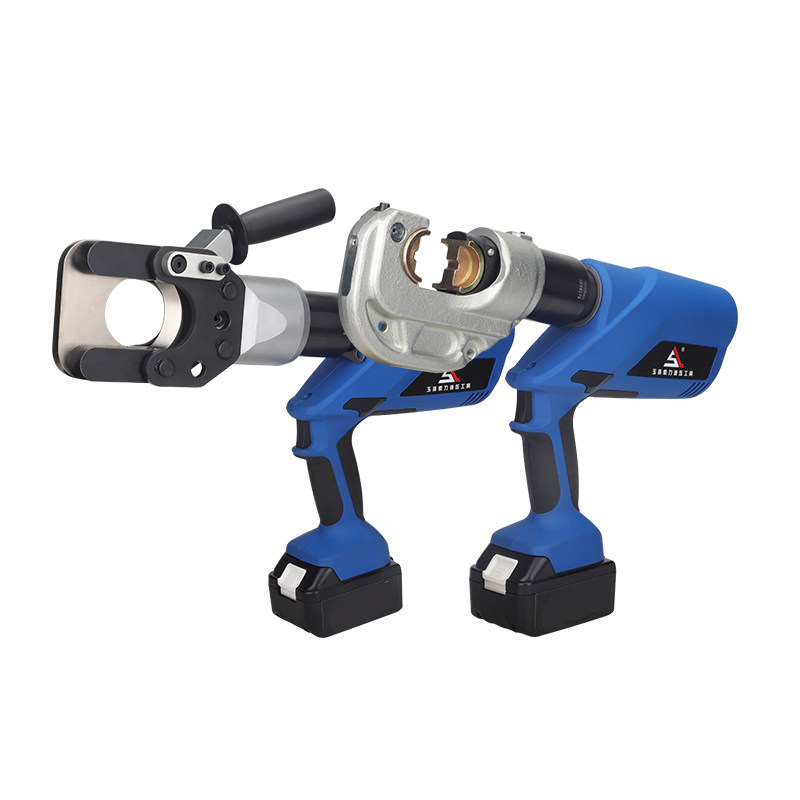 液压ez400b充电式电缆压线二合一电动线缆断线压线钳