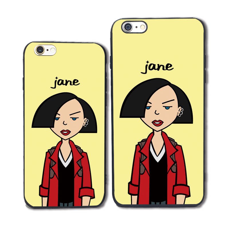 拽妹黛薇儿吐姐妹欧美青春高中生适用iphone6splus手机手机保护套