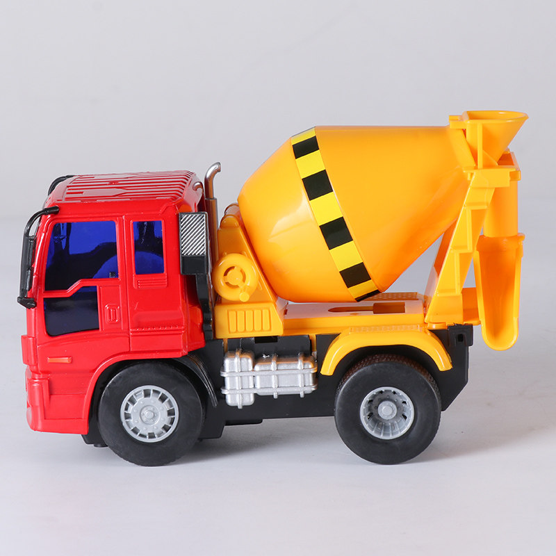 力利32507 小型水泥搅拌车/水泥罐车/卡 惯性工程车乐飞搅拌车玩具