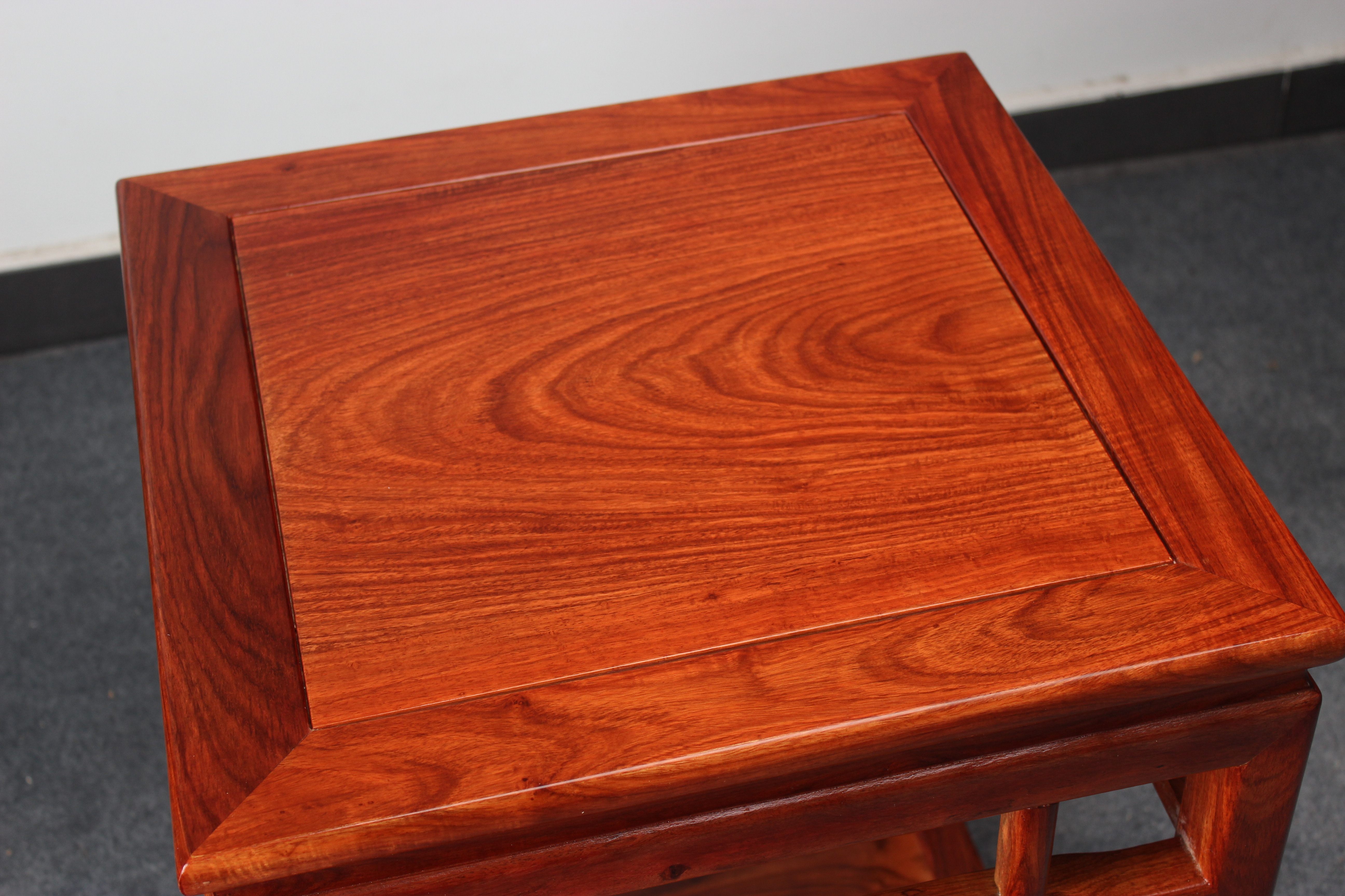 息多宝盆景花架置物架沙发实木几角红木木边花梨角几