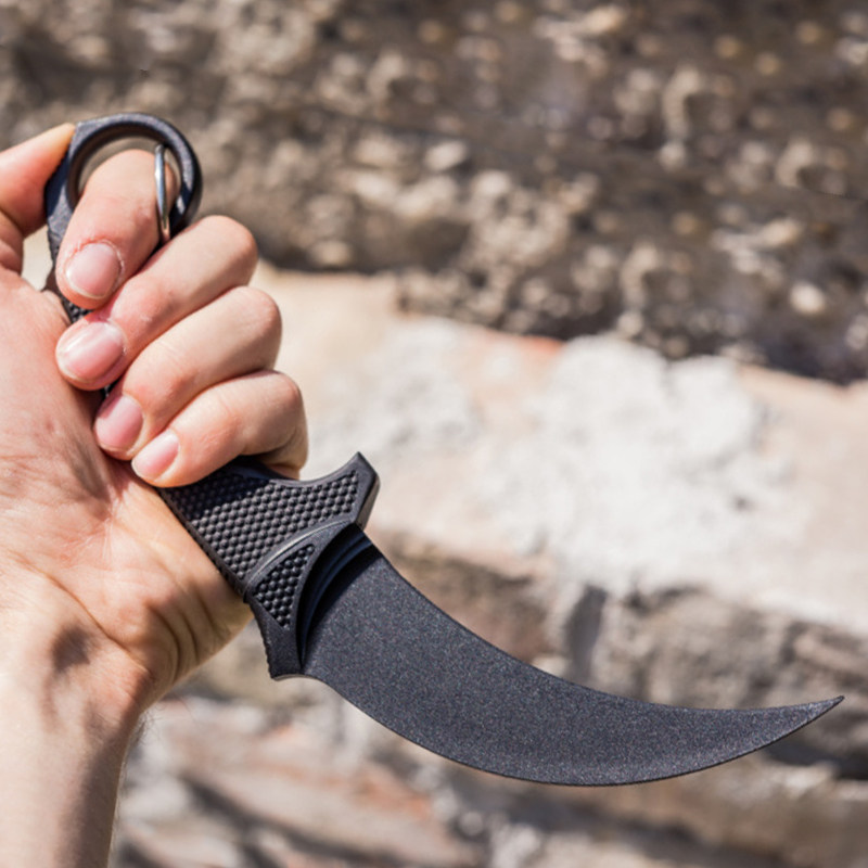 美国冷钢coldsteel塑钢训练道具格斗练习爪刀其他户外刀具