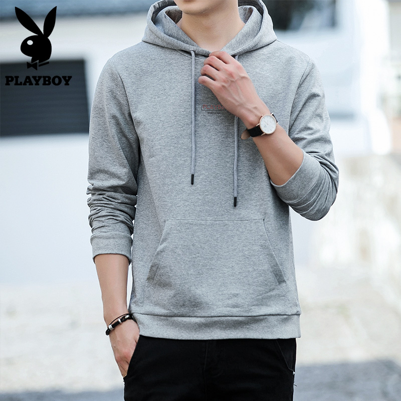 playboy花花公子套头青春活力外套青春流行韩版男卫衣pl391612卫衣