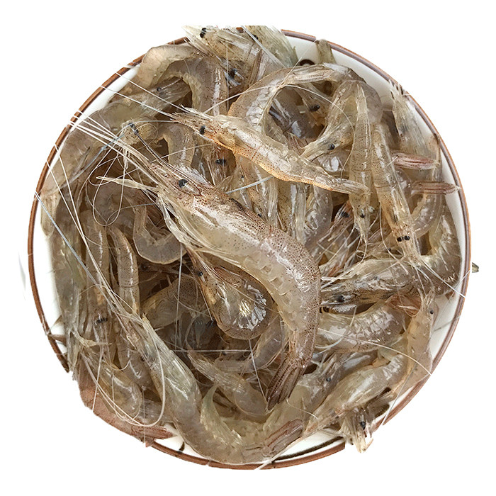 小河新鲜速冻虾虾苗可油炸商用小白小明淡水冻虾